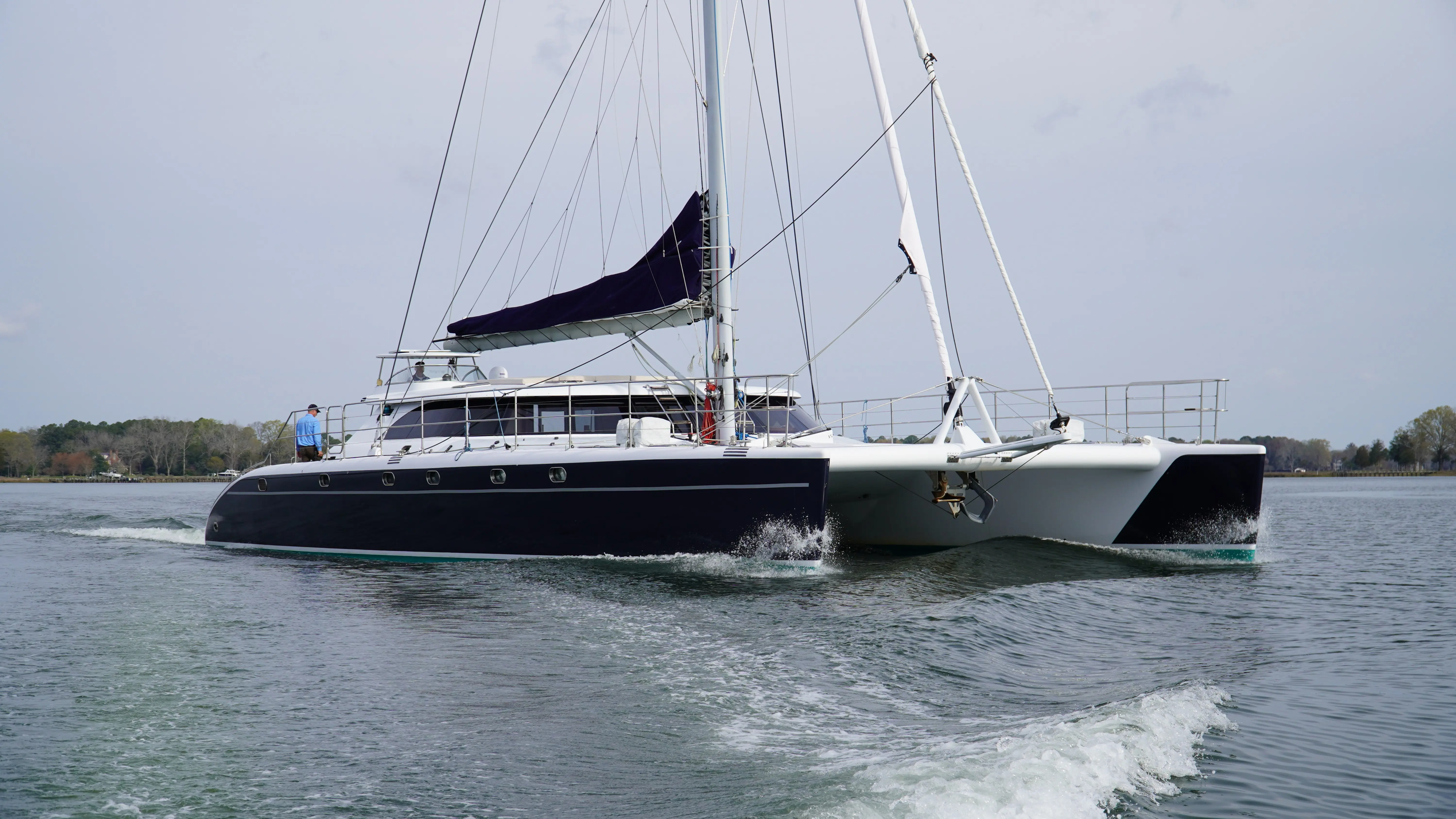 Used Sail Catamaran for Sale 2006 Custom Catamaran 