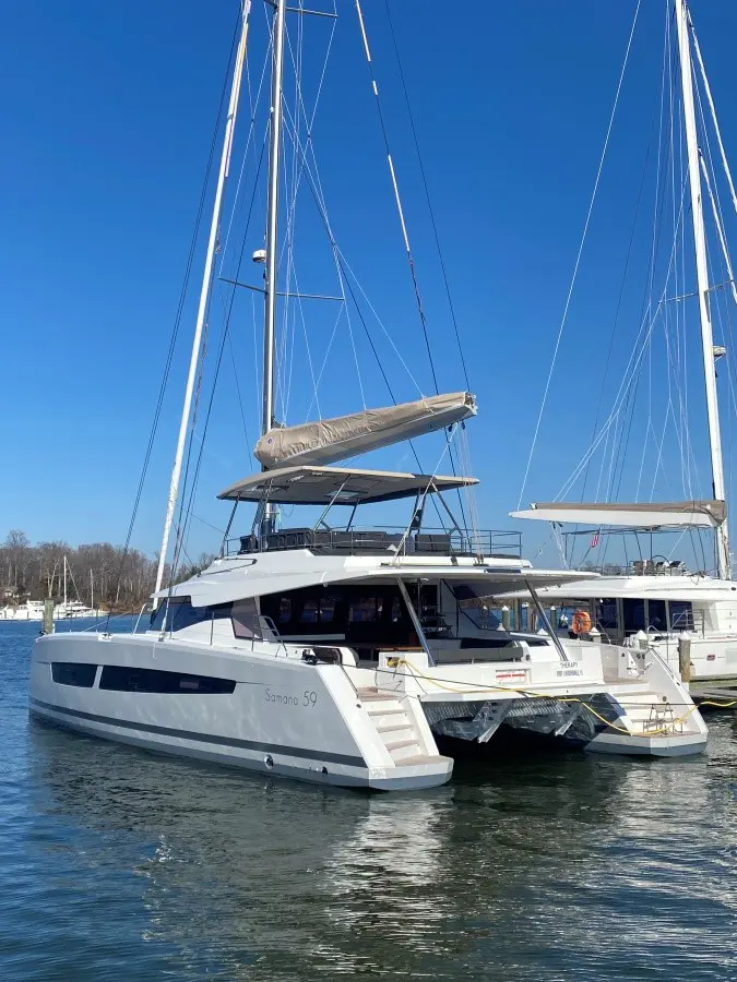 New Sail Catamaran for Sale 2025 FP Samana 59 Additional Information