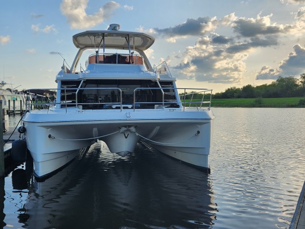 Used Power Catamaran for Sale 2014 Aquila 48 