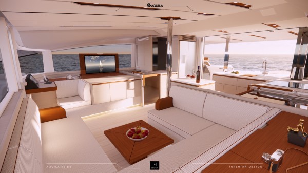 New Sail Catamaran for Sale  Aquila 50 Sail  