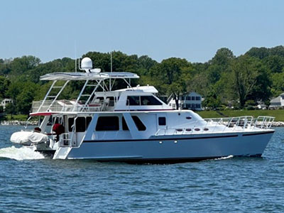 Used Power Catamaran for sale 2001 Crosswater Passagemaker 49