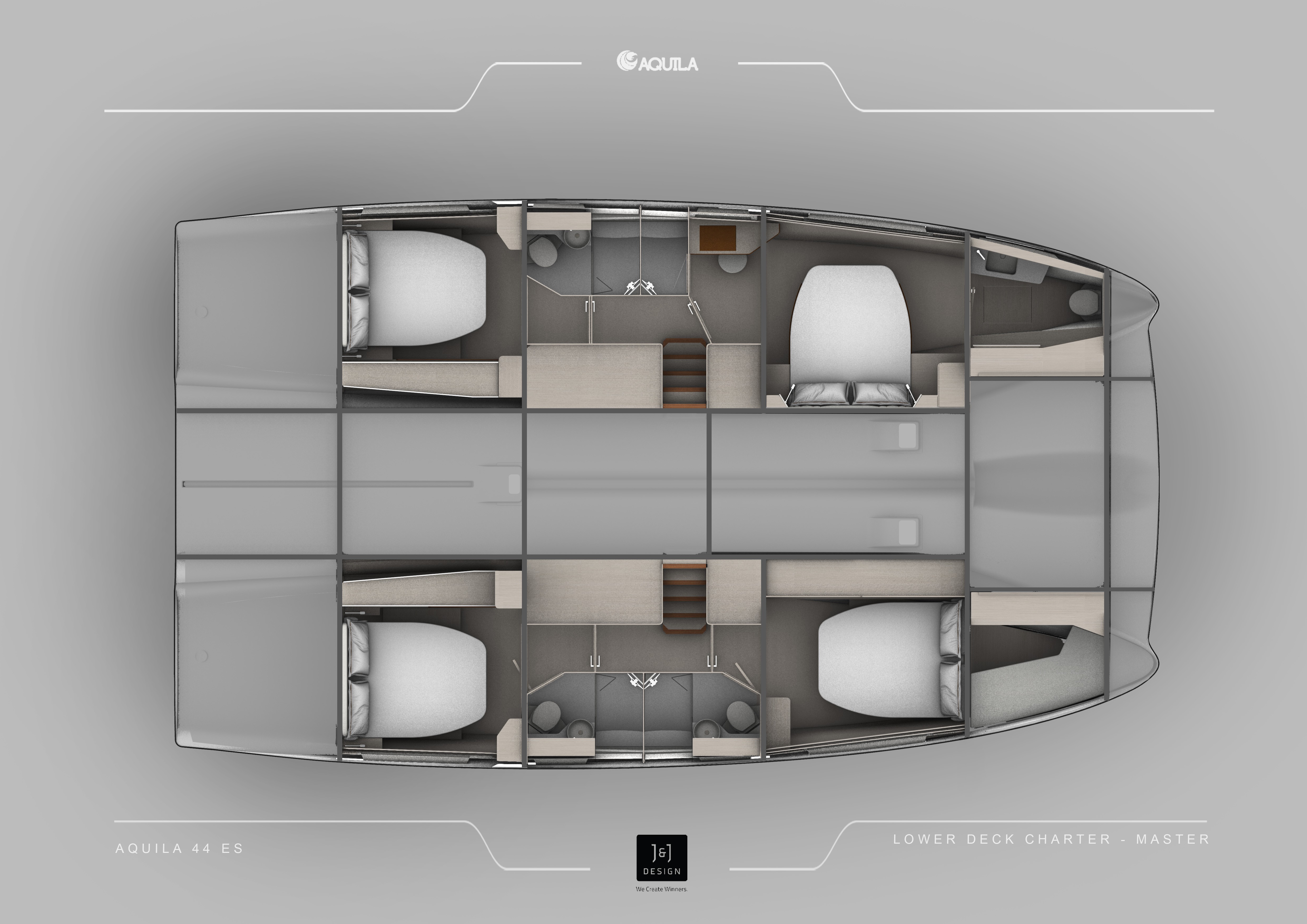 New Sail Catamaran for Sale 2027 Aquila 44  