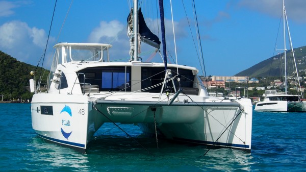 Used Sail Catamaran for Sale 2015 Leopard 48 